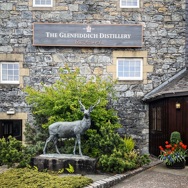 Motorradtour Schottland Teil 2, Glenfiddich Distillery
