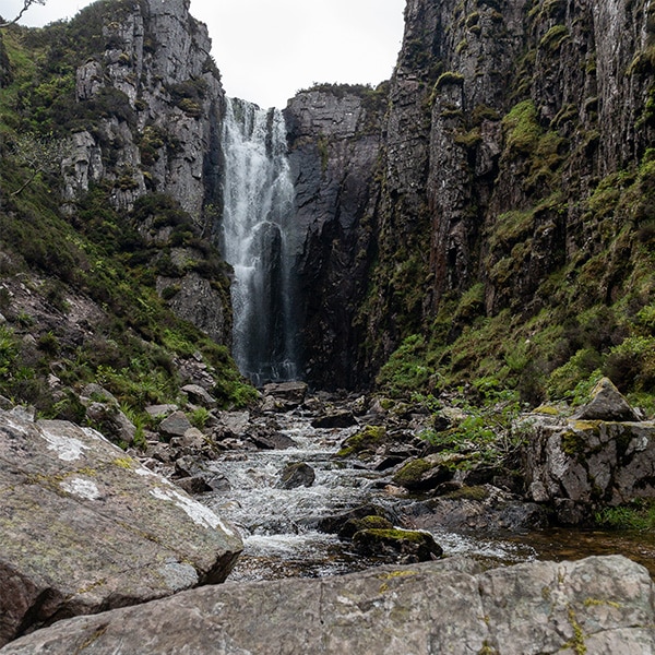 Motorradtour Schottland Teil 3, Wailing Widow Falls