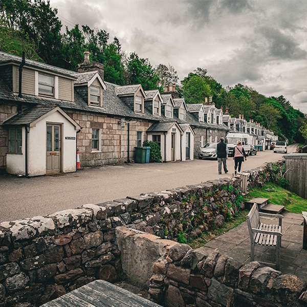 Motorradtour Schottland Teil 3, Applecross, Shore Street