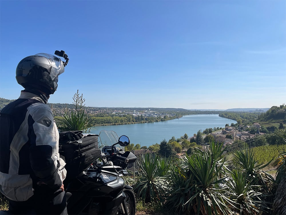 Motorradtour Lyon