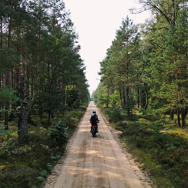 Motorradtour in der Heide