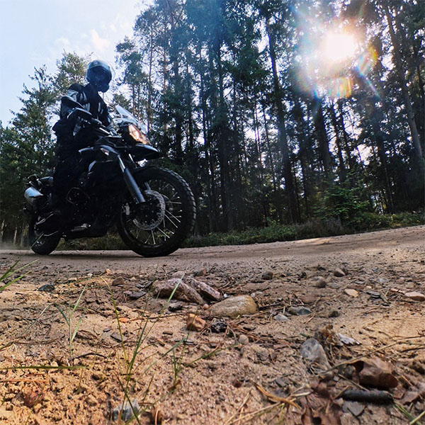 Motorradtour in der Heide