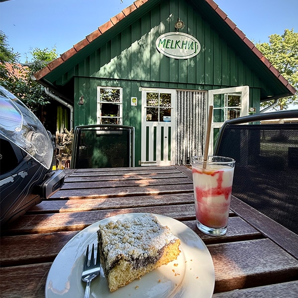 Kuchenstopp im Melkhus