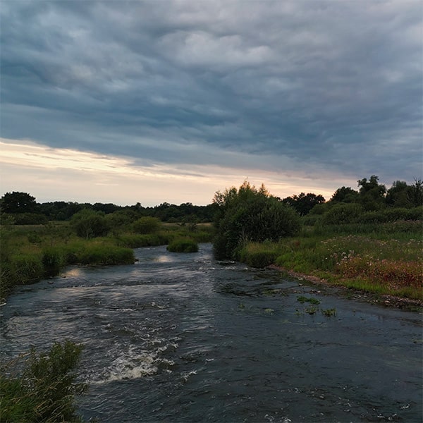 Abendstimmung an der Wümme