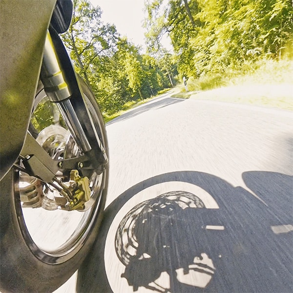 Cruisen durch Alleen und Licht