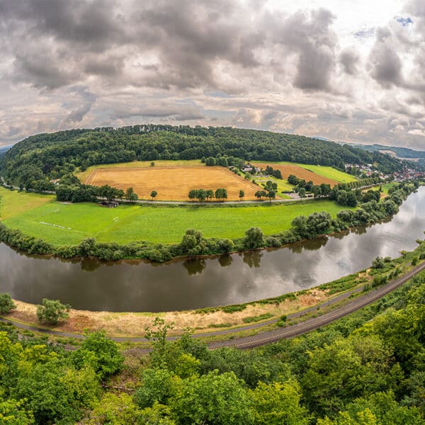 Ausblick Weser-Skywalk