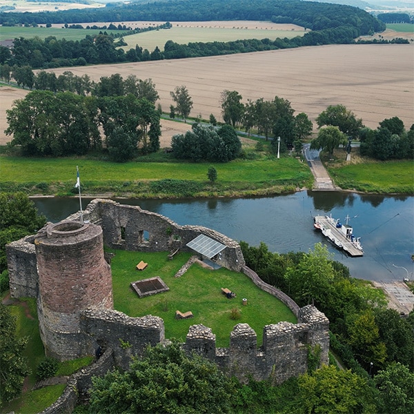 Burgruine der Burg Polle
