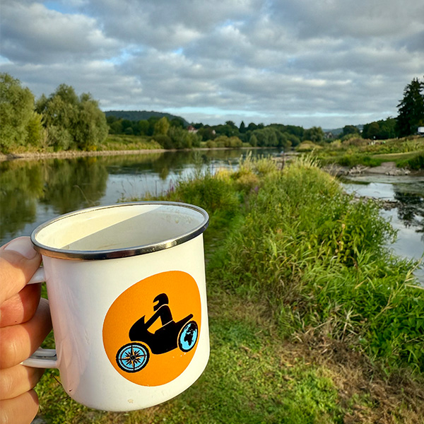 Morgenkaffee mit Aussicht